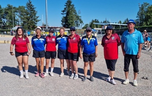 Championnat de France triplette feminin