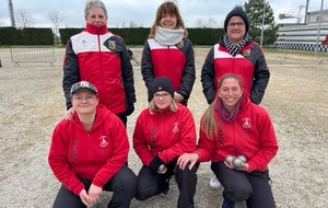 Finale championnat triplette féminin