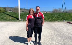 Championnat départemental doublette mixte à Longchamp