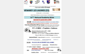 11ème national Doublette Mixte