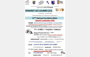 12ème national Doublette Mixte