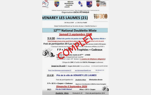 12ème national doublette Mixte
