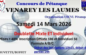 Concours Samedi 14 mars 2026