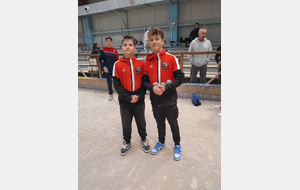 Championnat départemental cadet doublette jeunes