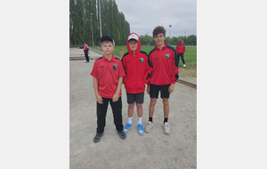 Championnat départemental triplette cadet