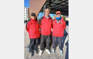 Championnat Triplette Veteran à Brazey En Plaine