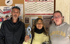 Stéphane et Nadia HOPGOOD et Amélie BLANGIS