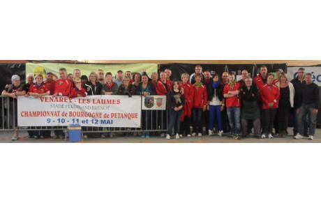 Championnat de Bourgogne les 9, 10, 11 et 12 mai 2013