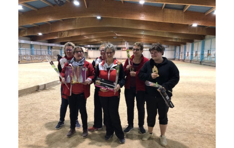 Triplette féminin à la mêlée