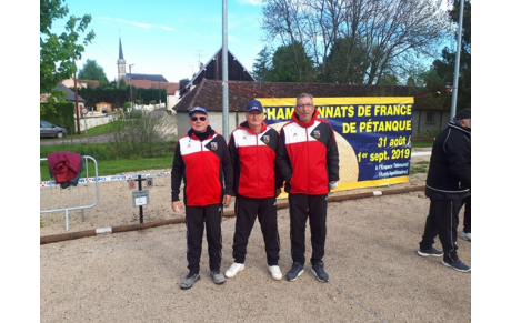 Championnat triplette vétéran