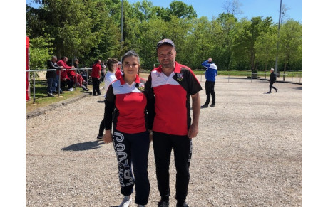 Résultat du championnat doublette mixte