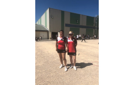 Résultat championnat régional doublette féminin à BANS