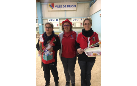Triplette féminin à la mêlée 