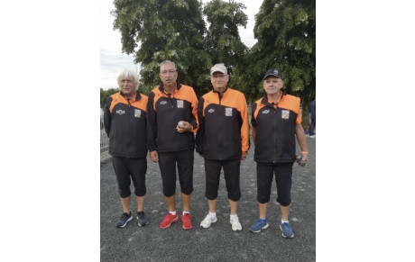 Championnat de France Triplette Vétéran à BERGERAC