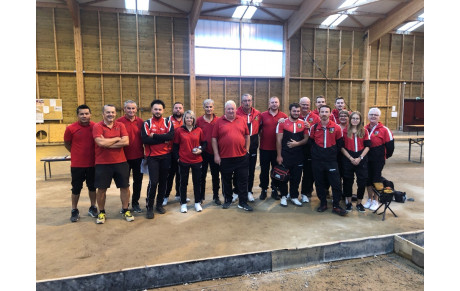 1er tour coupe de France à  Autun 