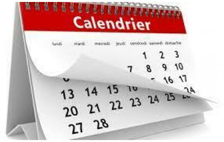 Calendrier 2022