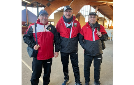  Triplette Sénior Masculin à SAULIEU