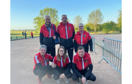 Championnat départemental doublette mixte