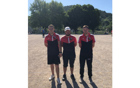 Championnat régional Triplette jeu provençal à Besançon 