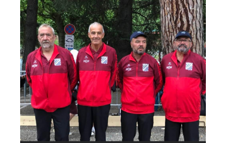 Championnat de France Triplette Vétéran à AX LES THERMES