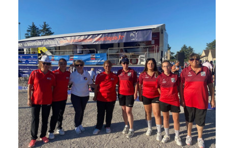 Championnat de France triplette féminin 