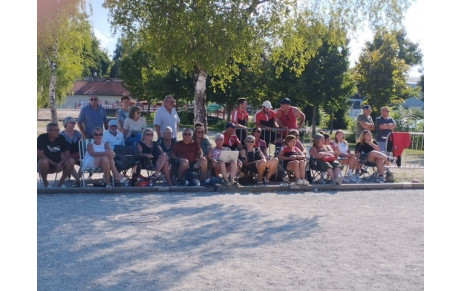 Championnat triplette mixte à Longchamp