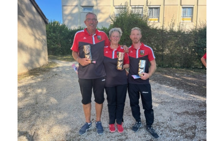 Championnat triplette mixte à LONGCHAMP