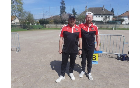 Championnat départemental Doublette Jeu Provençal à VENAREY