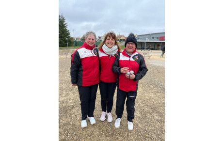 Championnat Triplette Féminin à FONTAINE