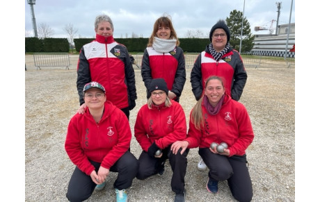 Finale championnat triplette féminin