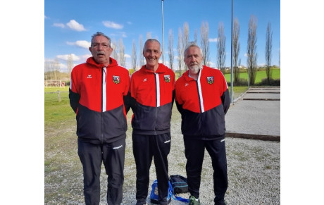 Championnat Triplette Vétéran à Ste COLOMBE