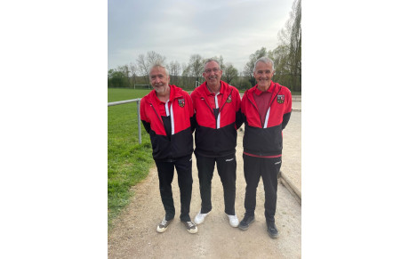 Championnat départemental triplette masculin