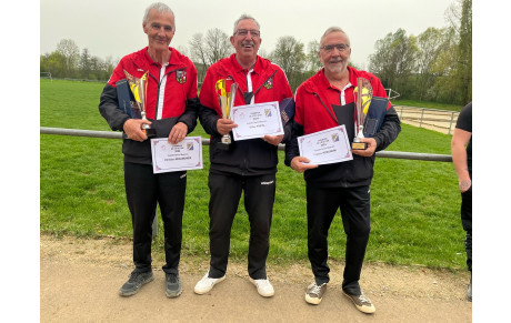 championnat triplette senior masculin