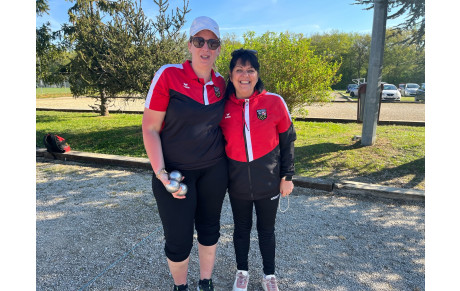 championnat doublette féminin 