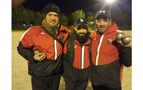 Championnat triplette jeu provençal 