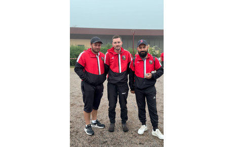 Championnat Départemental Triplette Masculin à Saulieu