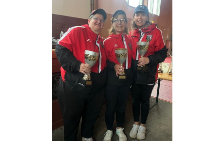 Finalistes Championnat triplette féminin
