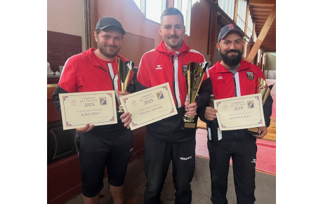 CHAMPIONS triplette sénior masculin