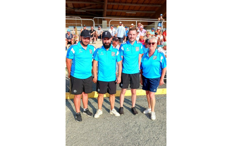 Championnat de France Triplette Senior Masculin à PONTORSON