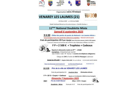 11ème national Doublette Mixte