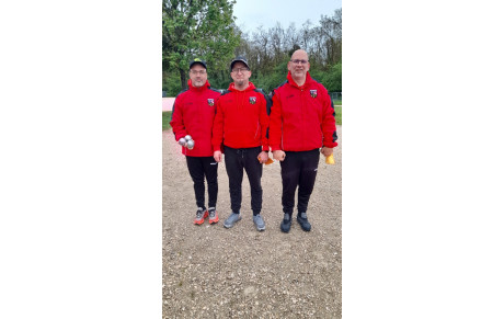 Championnat départemental  triplette senior masculin