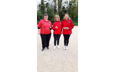 Championnat départemental triplette senior féminin