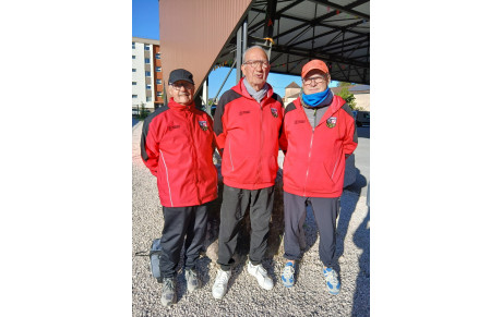 Championnat Triplette Veteran à Brazey En Plaine