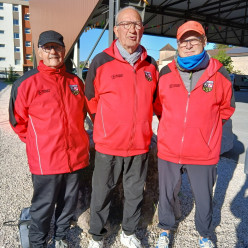 Championnat Triplette Veteran à Brazey En Plaine